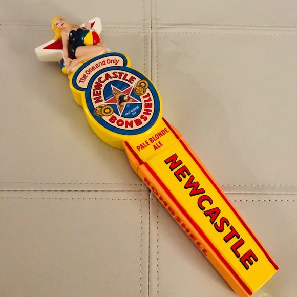 Other - Authentic New Castle Bombshell tap handle!